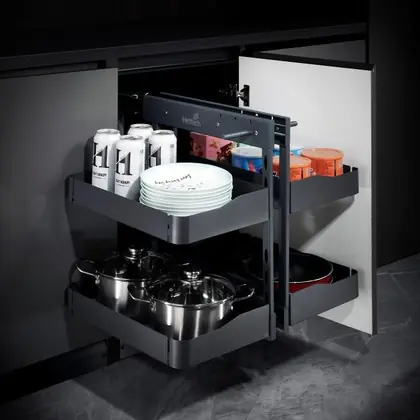 Hettich Universal Magic Corner Double Pullout, 9346281