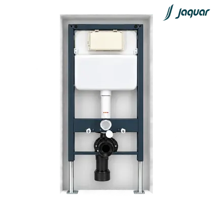Jaquar Single Piece Slim Concealed Cistern, S-Type - Floor Mount (JCS-WHT-2400FS)