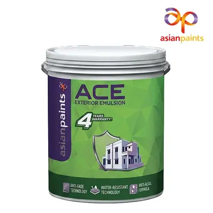 Asian Paints Ace Exterior Emulsion, Base White