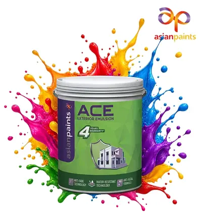 Asian Paints Ace Exterior Emulsion, Colour