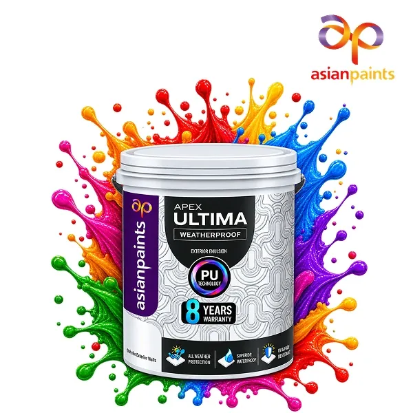 Asian Paints Apex Ultima Weatherproof Exterior Emulsion, Colour
