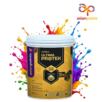Asian Paints Apex Ultima Protek Ultra-Premium Exterior Emulsion, Colour