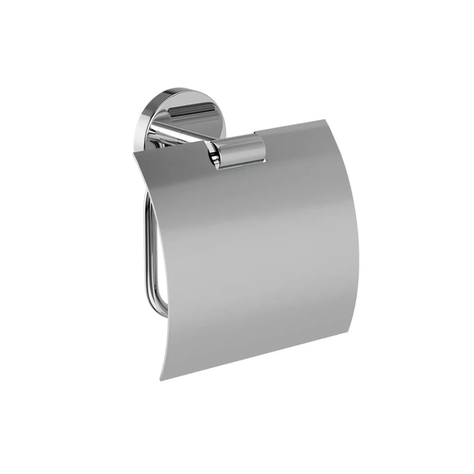 Jaquar Toilet Roll Holder with Stainless Steel Flap, Chrome