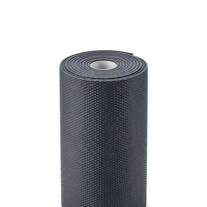 Ebco Anti Skid Mat 5, Anthracite, Cross, 5m (L) X 51cm (W), 16.4' X 20", ASM5-ATC