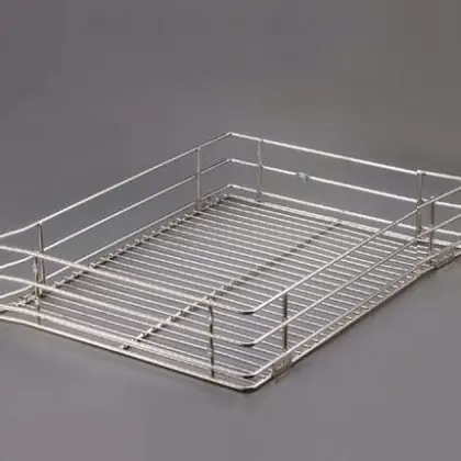 Ebco Plain Kitchen Basket, SS304