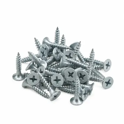 Zipco Zinc Gypsum (POP) Screws, 1 Box