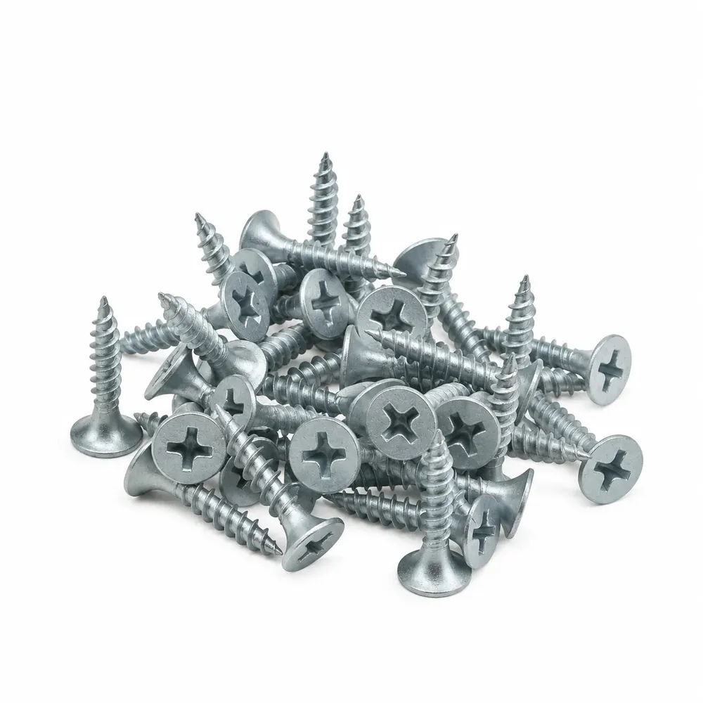Zipco Zinc Gypsum (POP) Screws, 1 Box