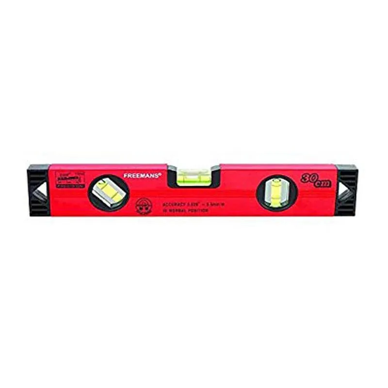 Freemans Spirit Level, Aluminium, Magnetic, 30cm (12")