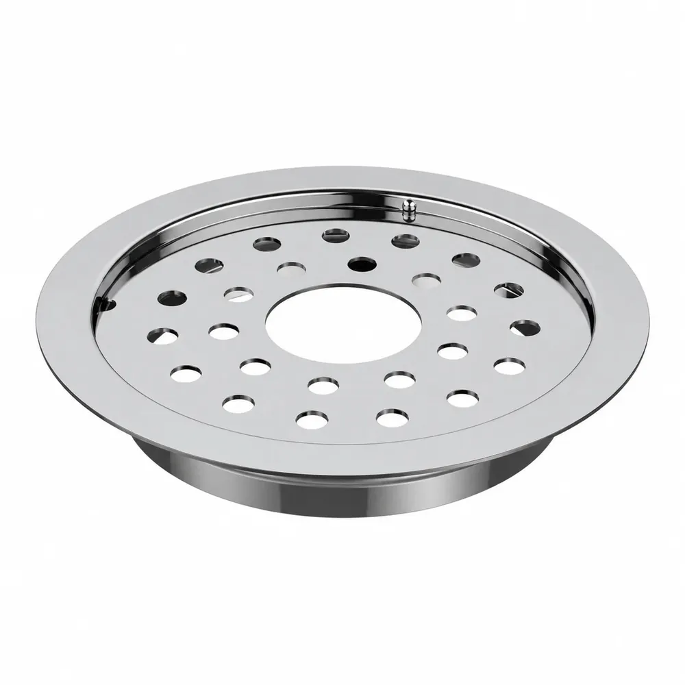 Viking Floor Drain Jali, Round, 125mm, 40906-A