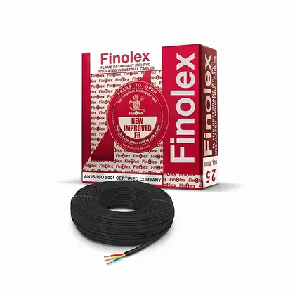 Finolex 3-Core Flexible Wire, 100m