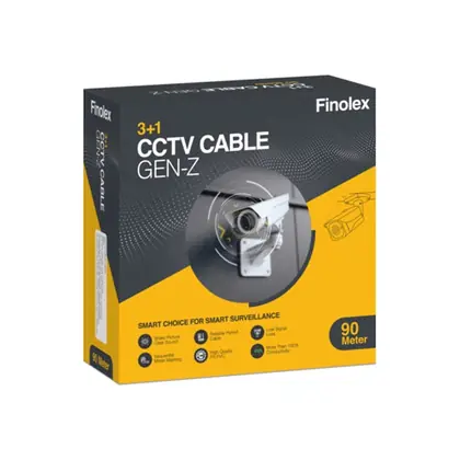 Finolex Gen Z (3+1) CCTV Cable, 90m