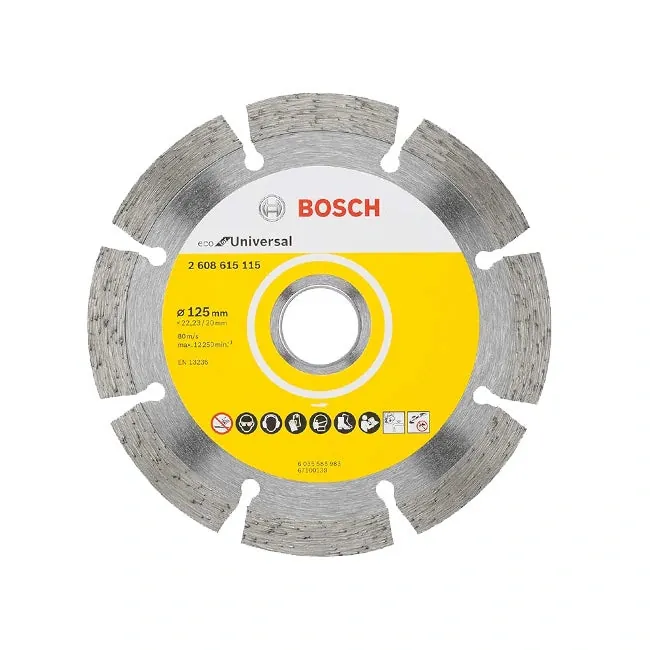 Bosch Expert Diamond Cutting Blade, 5in, Segmented, Universal