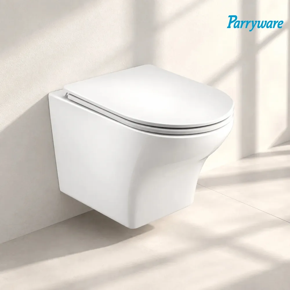 Parryware Cruz C8675 Wall Mounted White Closet WC
