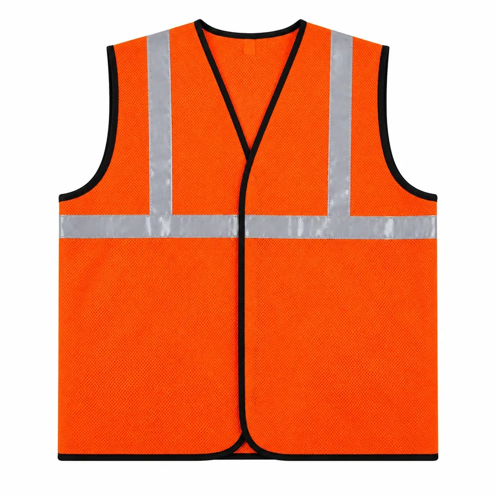 Evion Reflective Safety Jacket 1" (Net and Fabric) – 50GSM