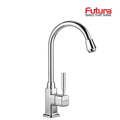Futura VENZA-0BB Brass Chrome Finish Rotatable Faucet/Tap, Table Mount