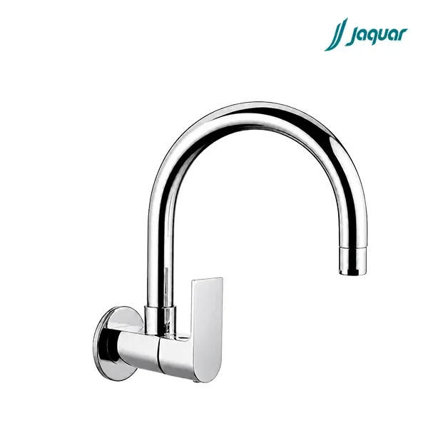 Jaquar Lyric Sink Cock, LYR-CHR-38347S, Wall Mount