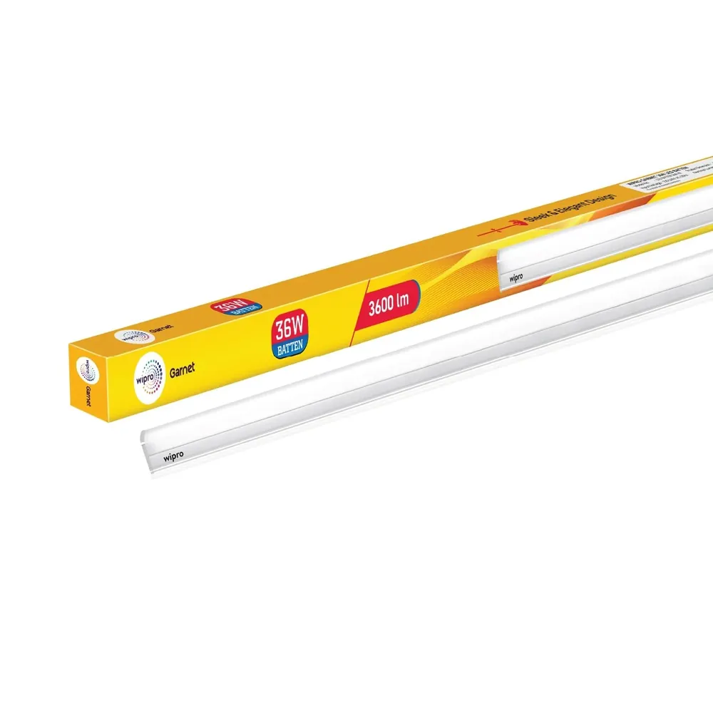Wipro Garnet LED Batten (4ft, Cool Daylight)