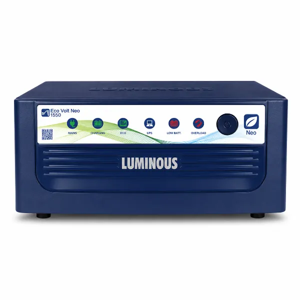 Luminous Eco Volt Neo 1550 Pure Sine Wave Inverter, 3 Year Warranty