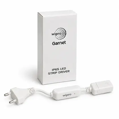 Wipro Garnet IP65 LED Strip Light Driver, 220-240V AC