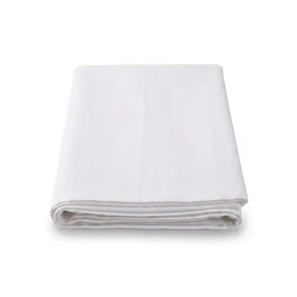 White Soft Cotton Polishing Dhoti Cloth, 1.5 Meter (46" x 65")
