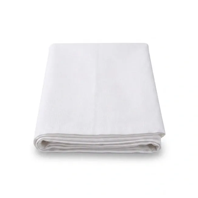 White Soft Cotton Polishing Dhoti Cloth, 1.5 Meter (46" x 65")