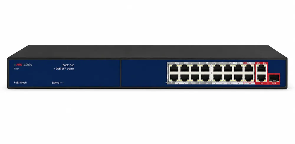CP Plus 16 Port PoE Switch - CP-ANW-HP16G2F1-N30
