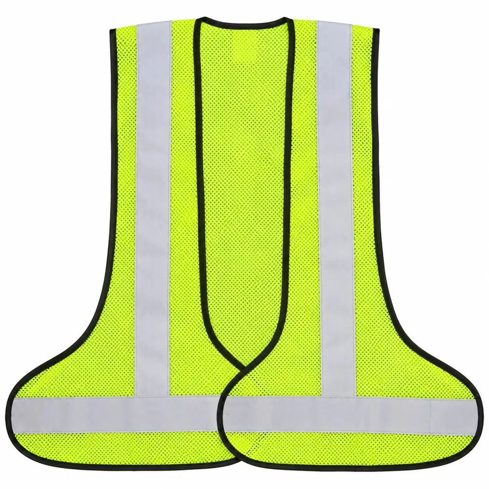 Evion Reflective Safety Jacket, L&T Reflective – 95GSM, Green