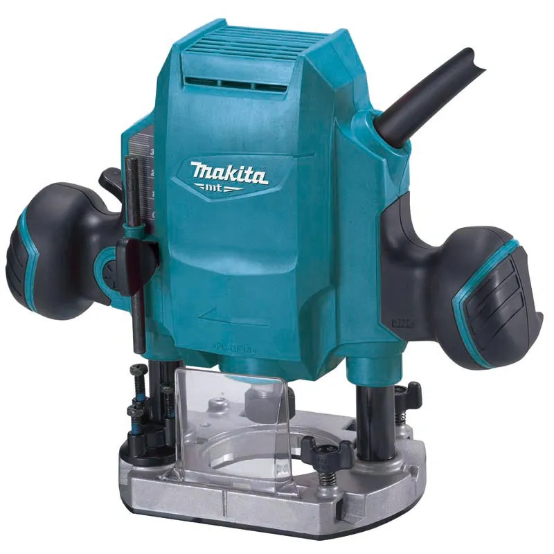 Makita Plunge Router, 900W, 6mm/8mm Collet, 35mm Plunge - M3601B