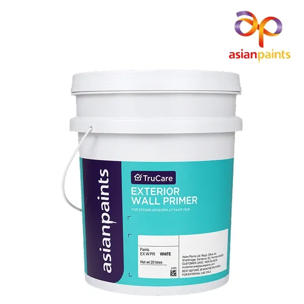 Asian Paints TruCare Exterior Wall Primer, Water Thinnable, 20L
