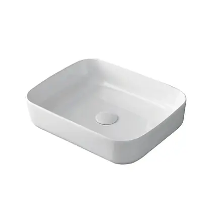 Parryware Rombi Tabletop Ceramic Bowl Basin, C894A46