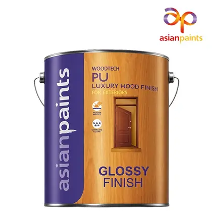 Asian Paints WoodTech PU Exterior Glossy Wood Finish