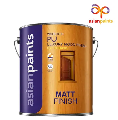 Asian Paints WoodTech PU Exterior Matt Wood Finish