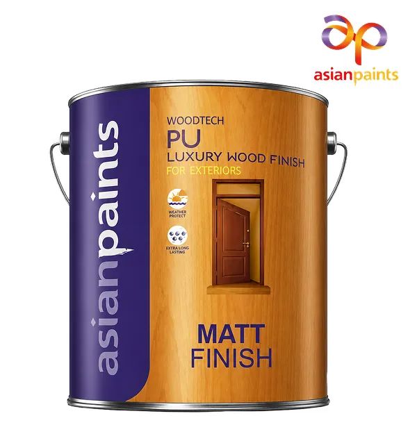 Asian Paints WoodTech PU Exterior Matt Wood Finish