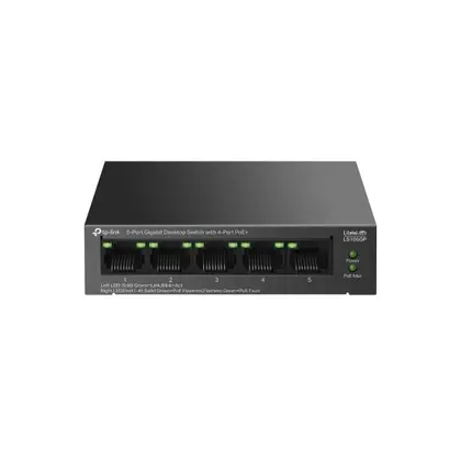 TP-Link LS105GP 5-Port Gigabit PoE+ Switch