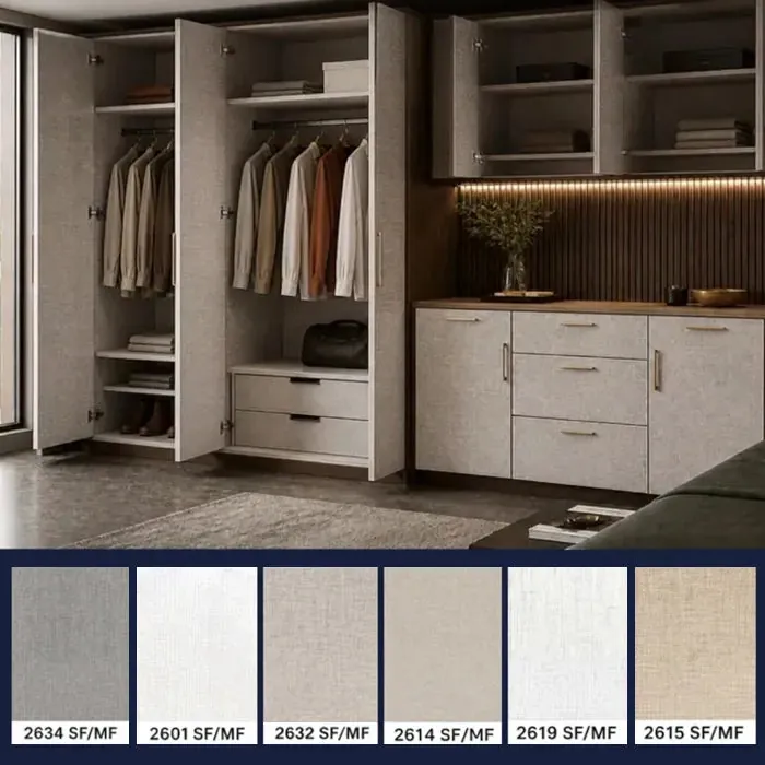 Virgo Next Premium Fabric Inner Laminate Sheet, 0.7mm, 8' X 4'