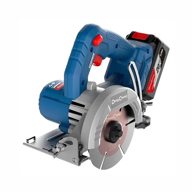 Dongcheng DCZE125 Cordless Marble Cutter 20V (Brushless, 125mm, 4Ah x2)
