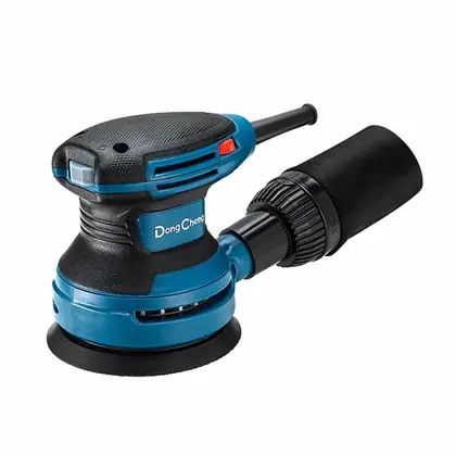 Dongcheng DSA02-125 Random Orbit Sander (380W, 125mm, Variable Speed)