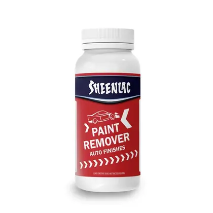 SHEENLAC Paint Remover for Automobiles, Walls & Wood Furniture (Clear)