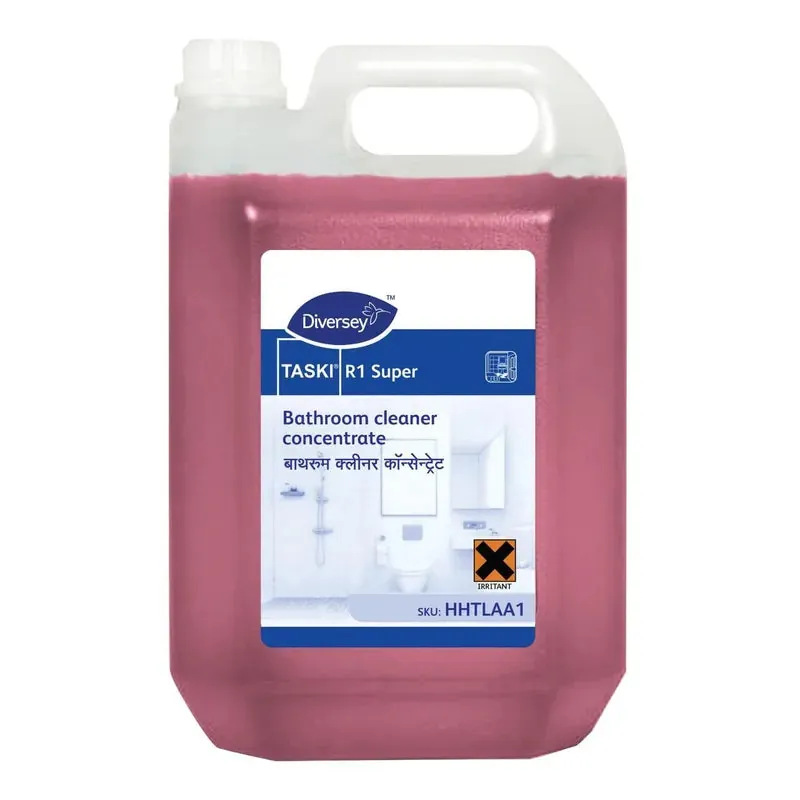 Diversey TASKI R1 Super Bathroom Cleaner cum Sanitiser Concentrate 5L | Professional Housekeeping