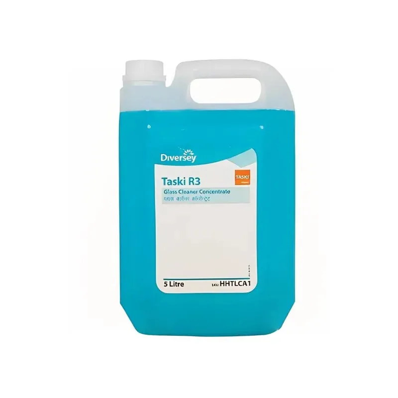 Diversey TASKI R3 Professional Glass & Mirror Cleaner Concentrate 5L | Streak-Free Housekeeping