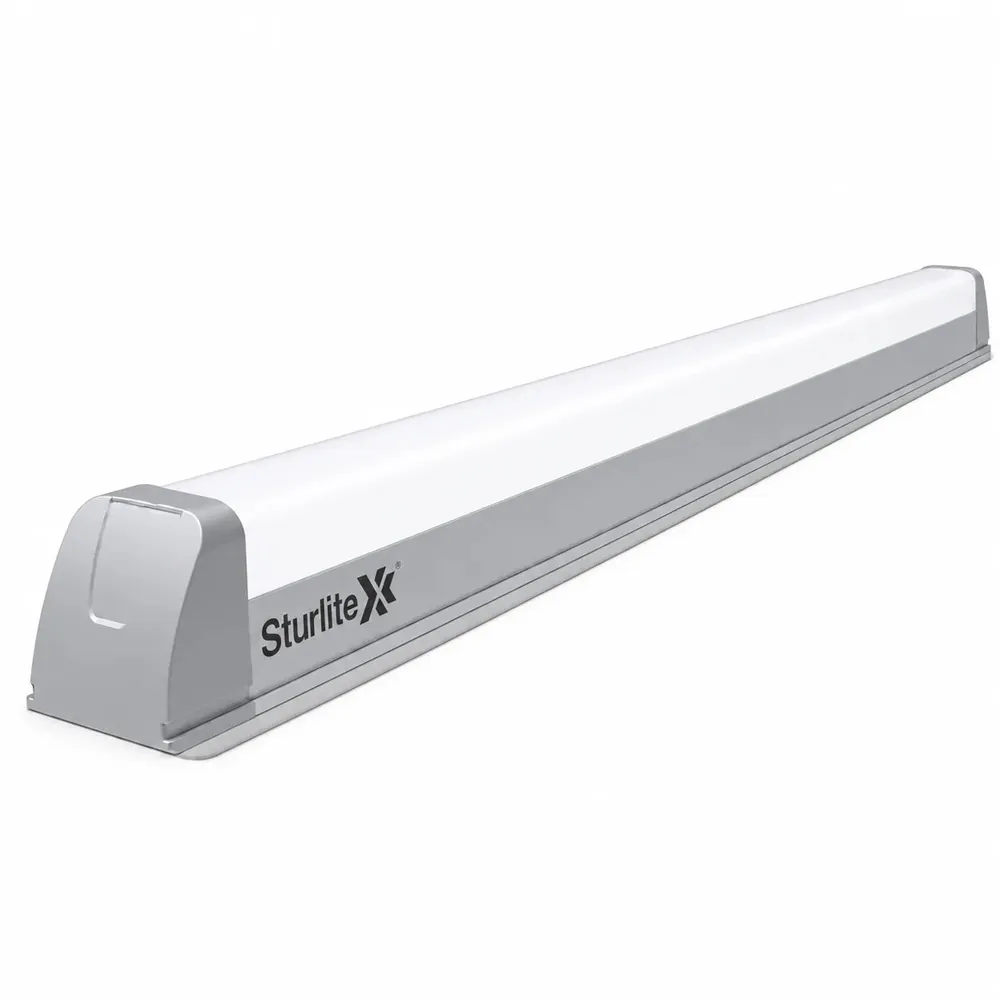 Sturlite Nuro 40W Aluminium LED Batten Tube Light, Cool White (6500K)