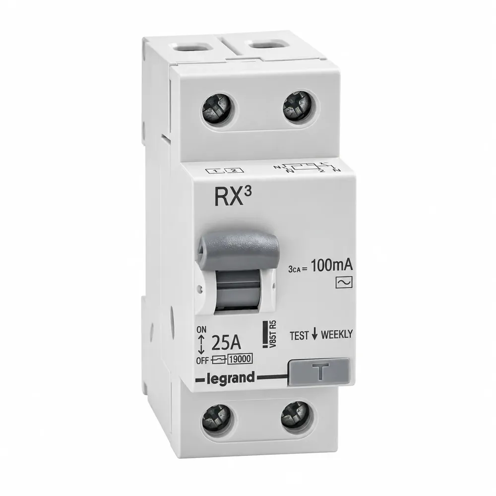 Legrand RX³ RCCB Double Pole 100mA (AC Type)