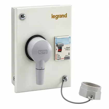 Legrand Ekinox³ Metra Plug & Socket Metal Enclosure Box