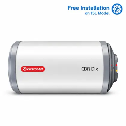 Racold CDR DLX Horizontal 4-Star Storage Water Heater (Geyser) - 15L