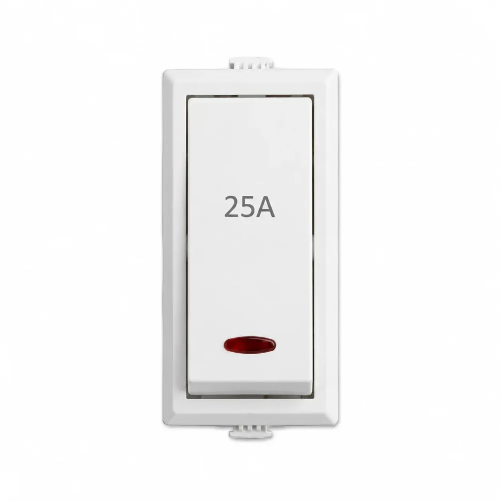 Hi-Fi E-Class 20A/25A Modular Switch, White
