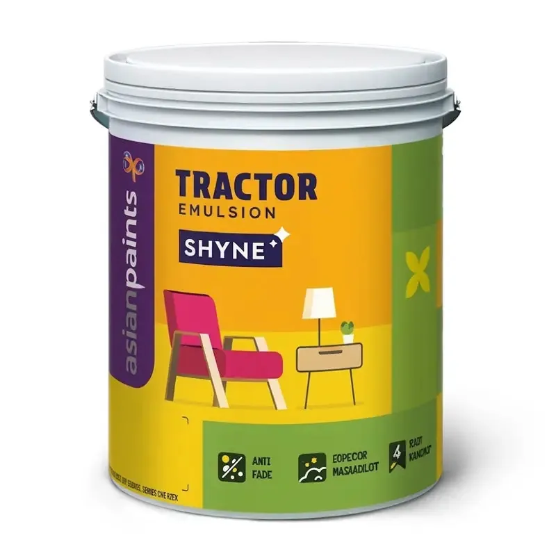 Asian Paints Tractor Shyne Interior Emulsion, Base White
