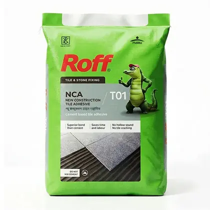 Roff T01 NCA Tile Adhesive, Grey, 30 Kg Bag