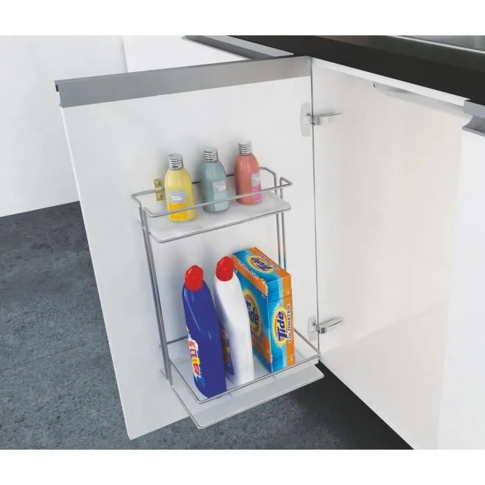 Hettich Cargo Detergent Holder Kitchen Accessory, 10.25"x14"x8" (9197058)