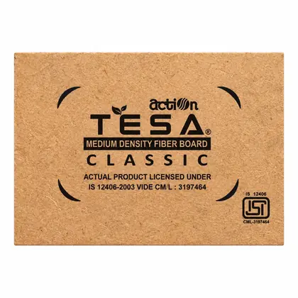 Action Tesa Plain Interior Grade MDF, 8' X 4'