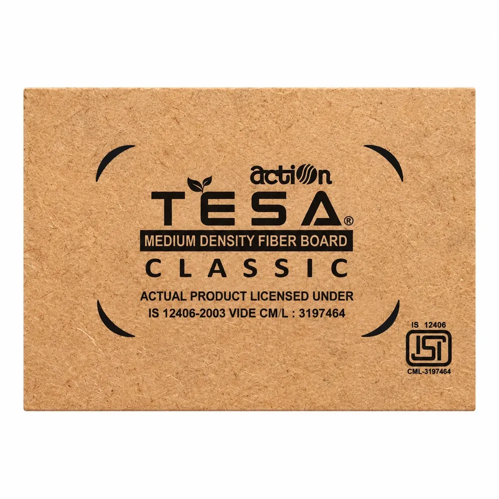 Action Tesa Plain Interior Grade MDF, 8' X 4'